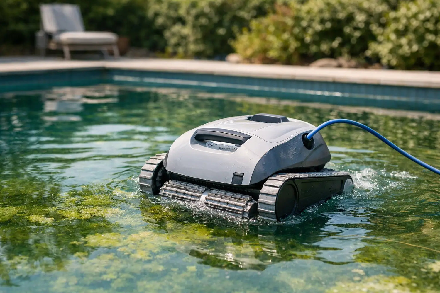 Poolroboter bei Algenbefall einsetzen?