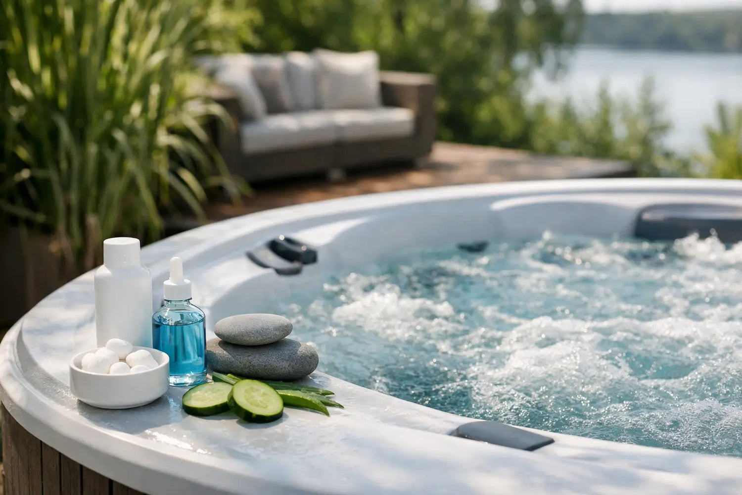 Whirlpool Wasserpflege ohne Chlor erklärt