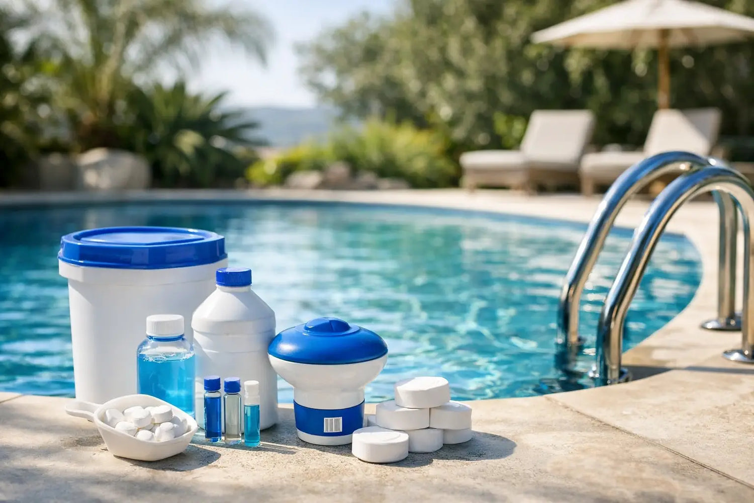 Beste Poolchemie für klares Wasser wählen