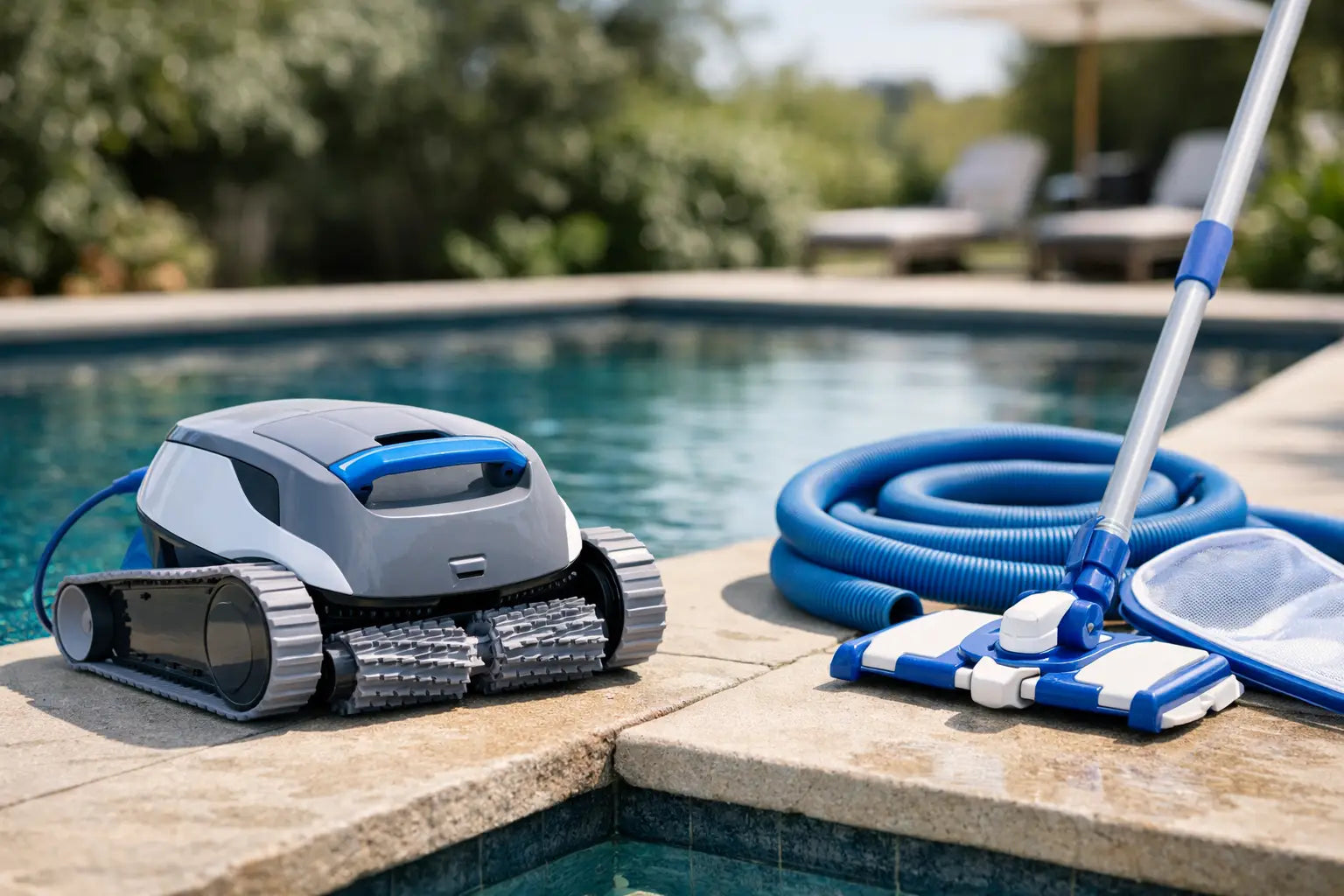 Poolroboter oder Bodensauger vergleichen