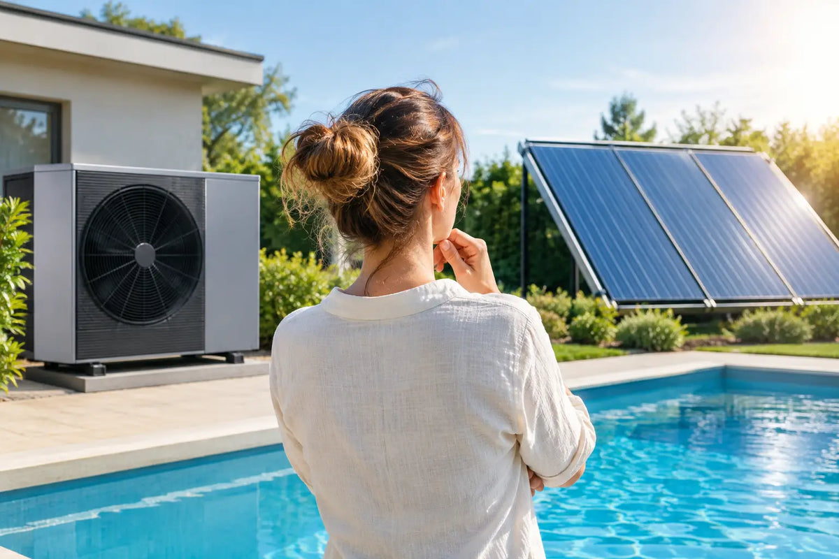 Poolheizung: Wärmepumpe oder Solar wählen?