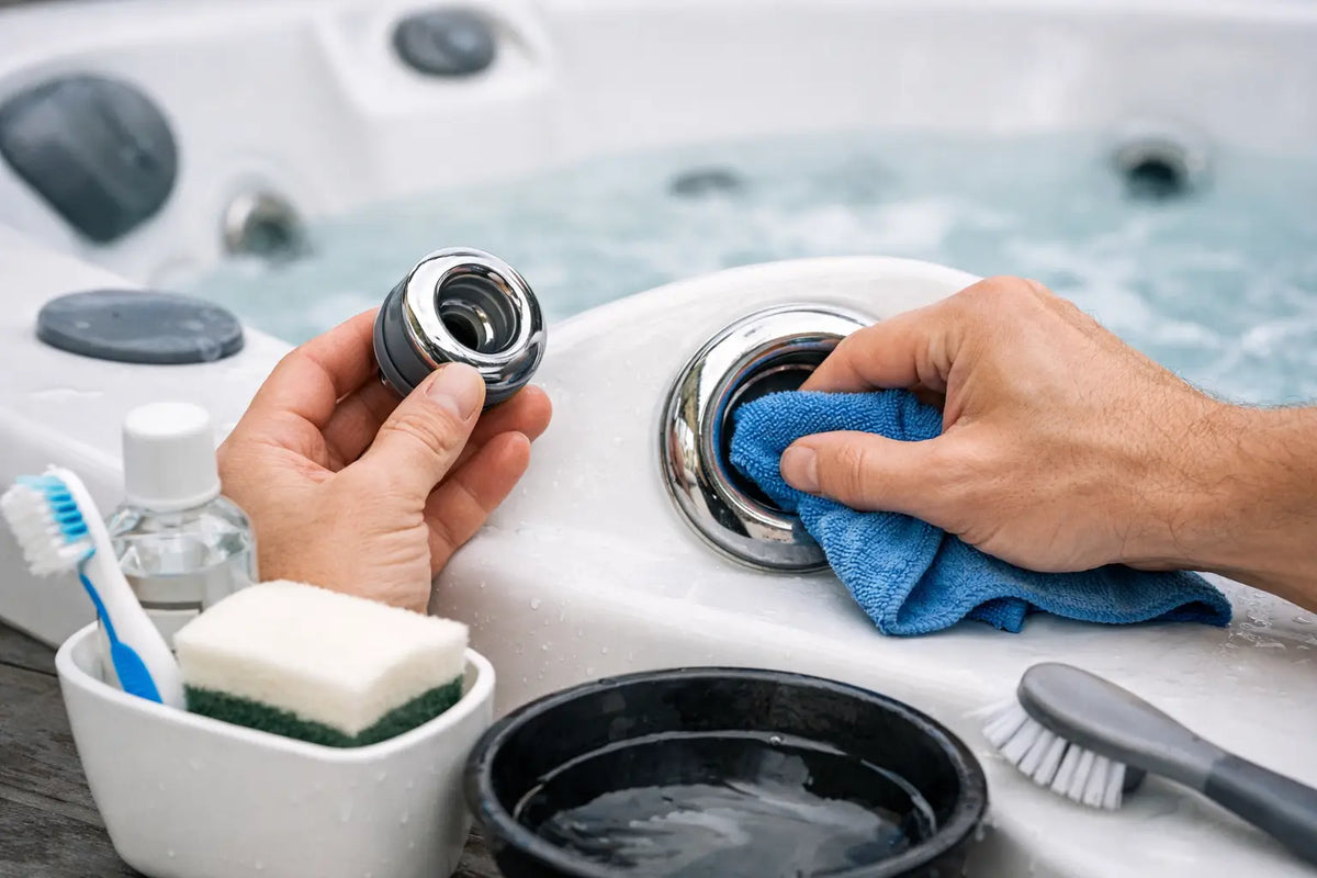 Whirlpool Düsen selbst reinigen in 6 Schritten