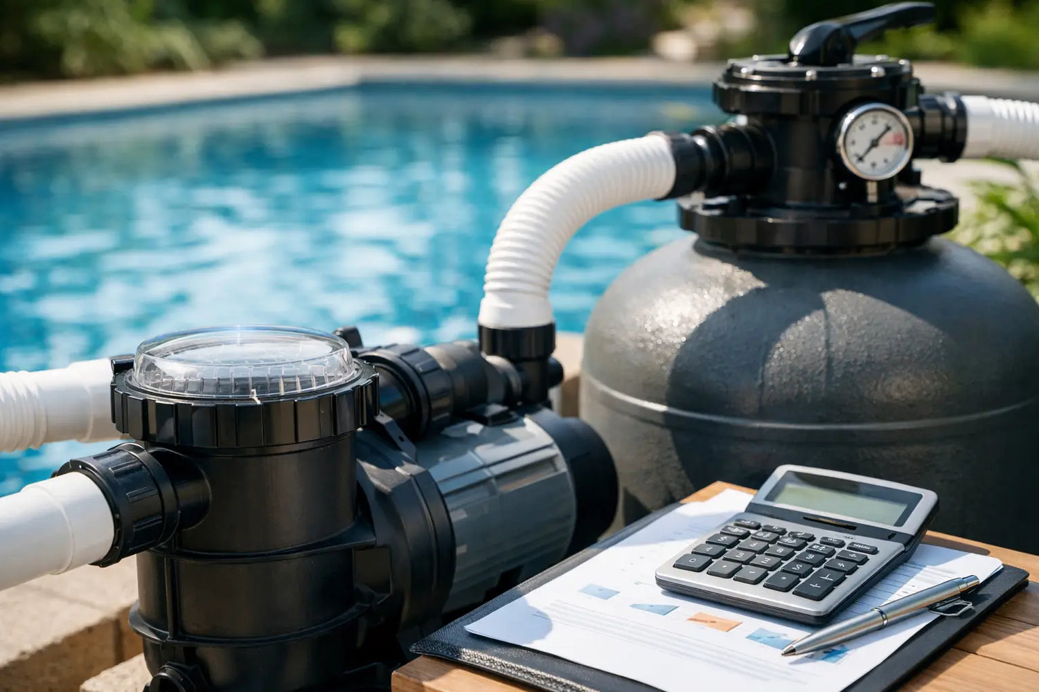 Poolpumpe Leistung richtig berechnen