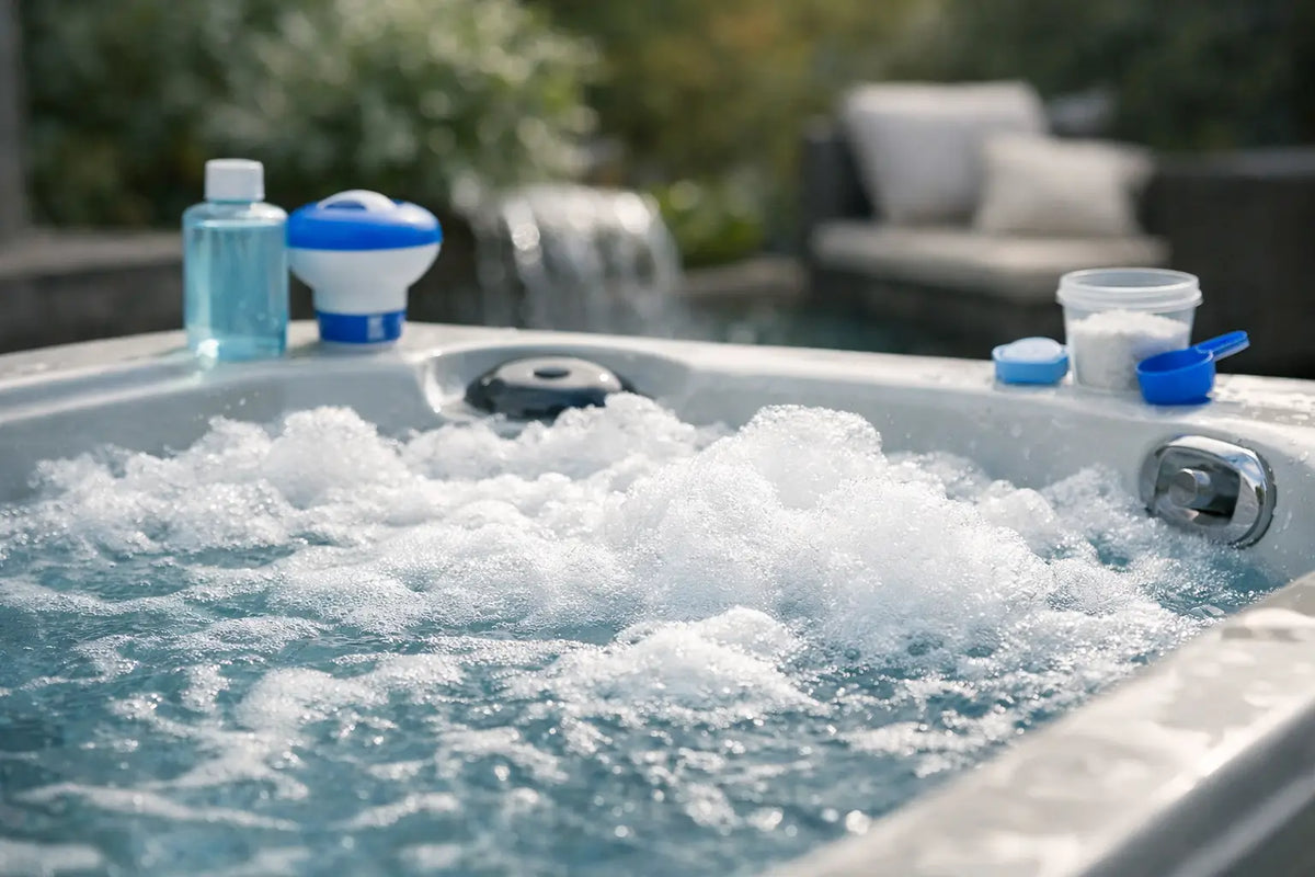 Warum Whirlpoolwasser schäumt und was hilft