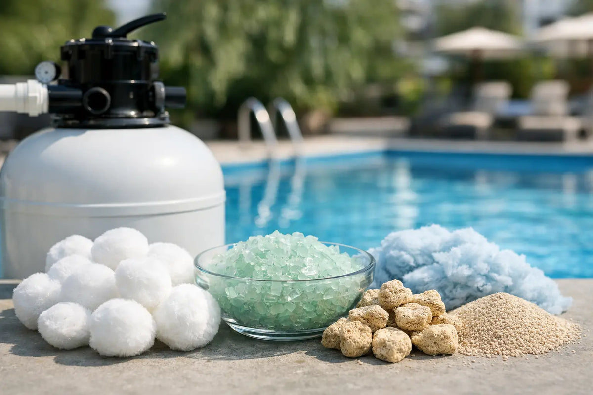 Leitfaden: Filtermaterial für Poolfilter wählen