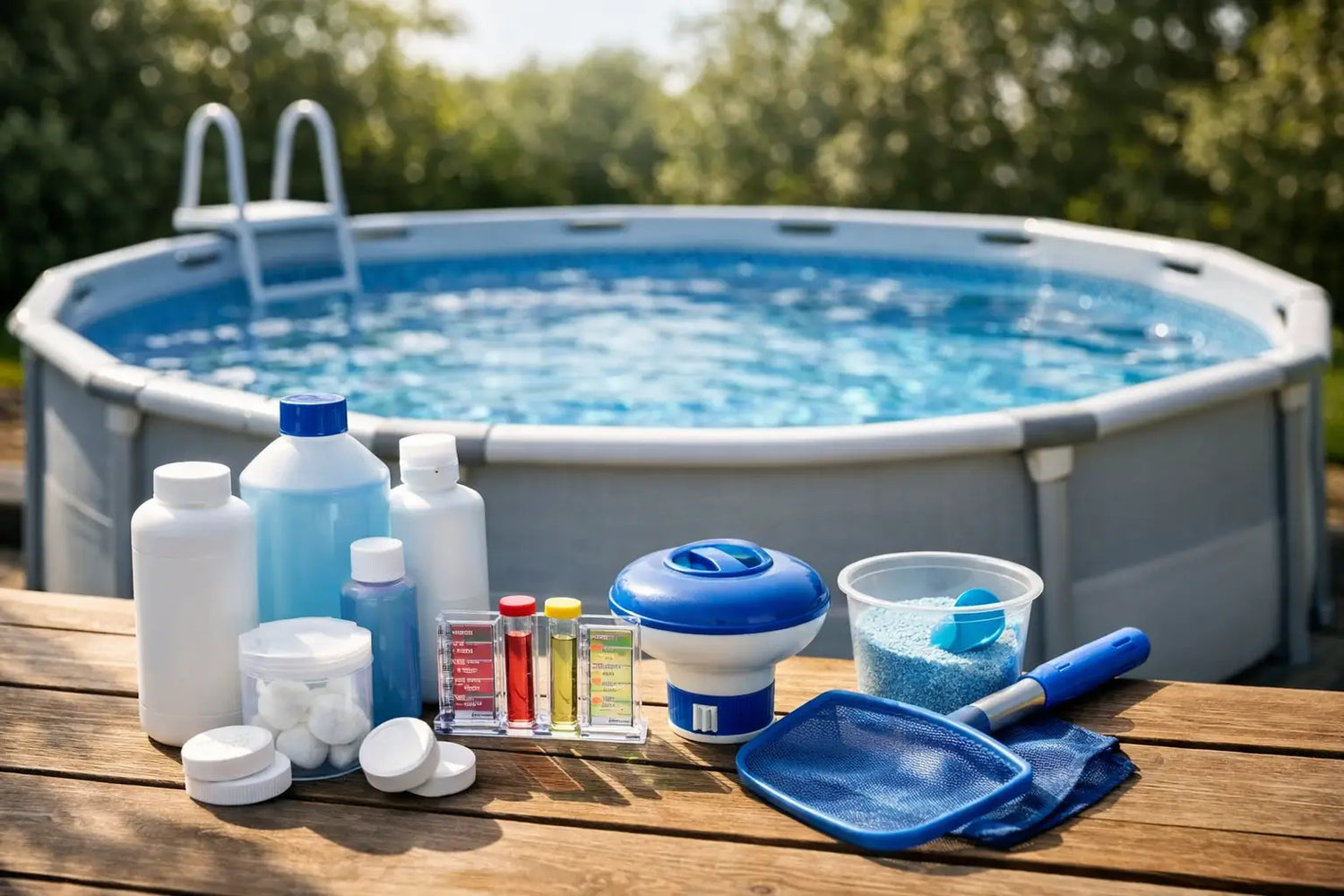 Top Wasserpflege für Aufstellpool richtig wählen