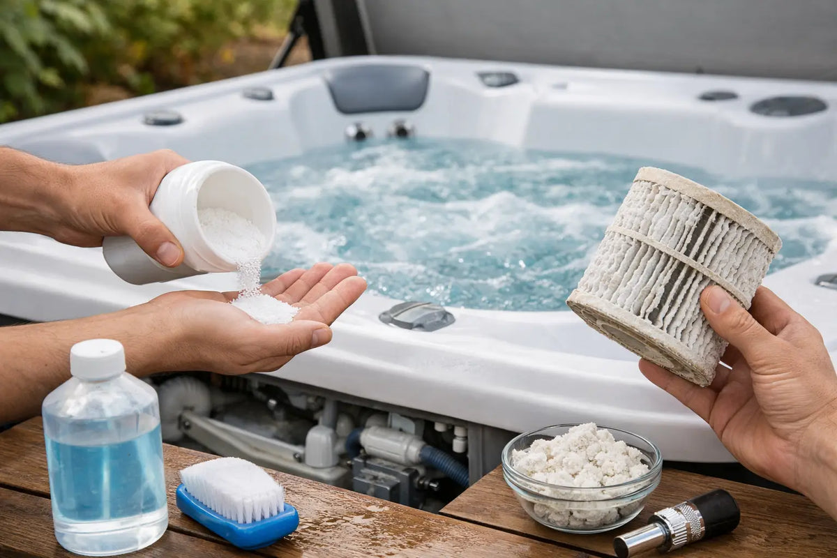Whirlpool Pflege bei Kalkwasser richtig durchführen