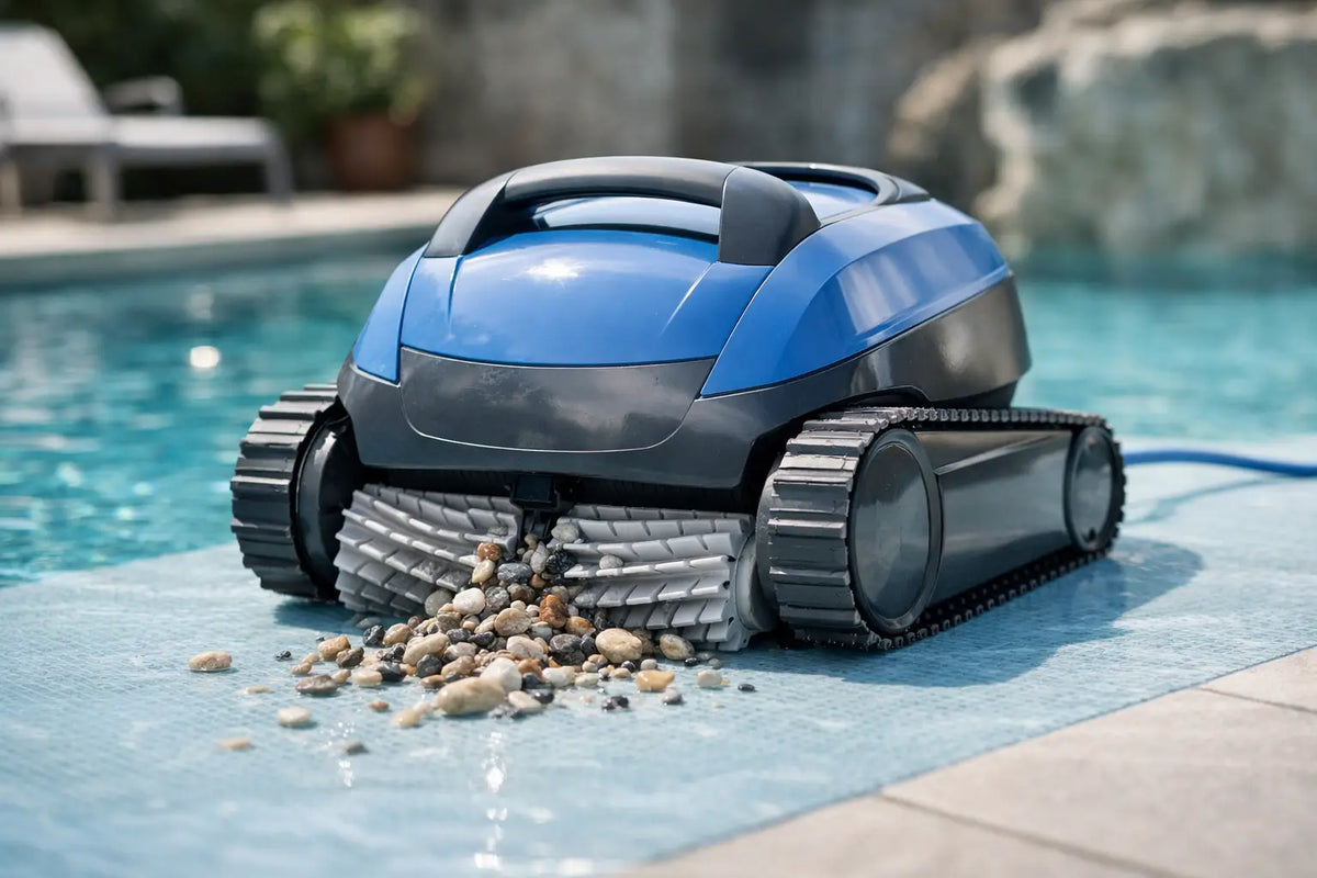 Welcher Poolroboter für Steinchen wirklich passt