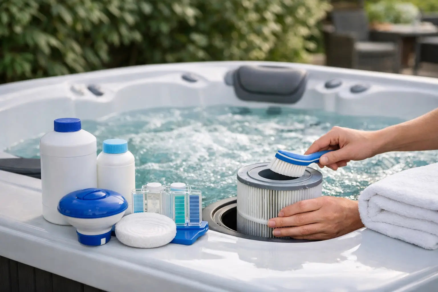 Kompletter Leitfaden zur Whirlpool-Pflege zuhause