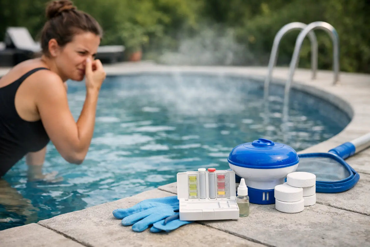 Poolwasser riecht muffig? Das hilft sofort