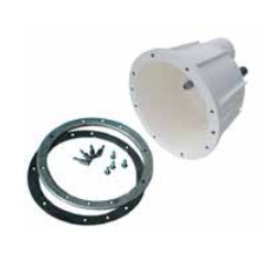 Einbausatz ST Gegenstromanlage ABS inkl. Flanschsatz 1.4571  für Polyesterbecken