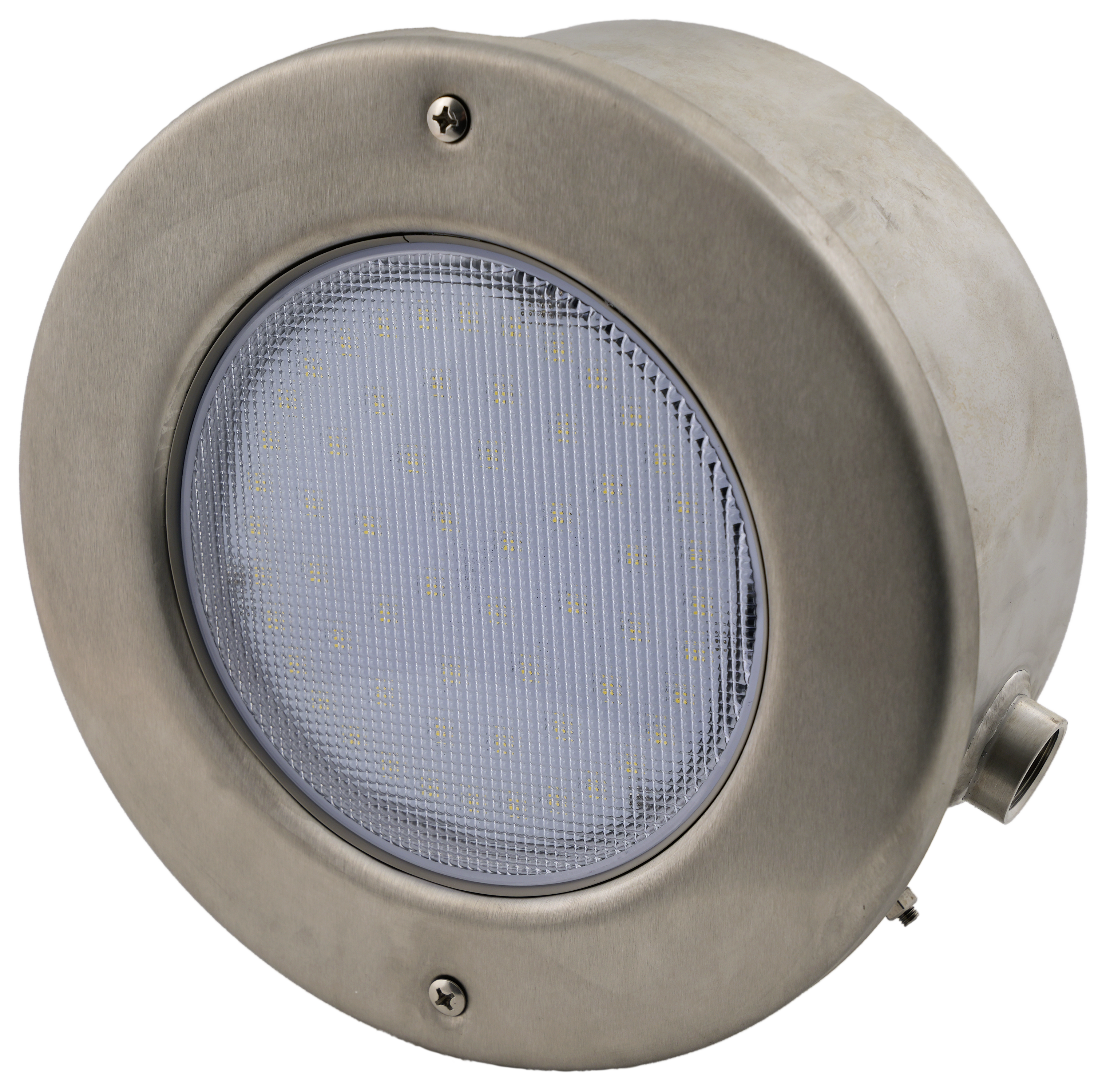 ScheinwerferUWS MAXI LED weiß 17,5 W 1.4571 Edelstahl komplett