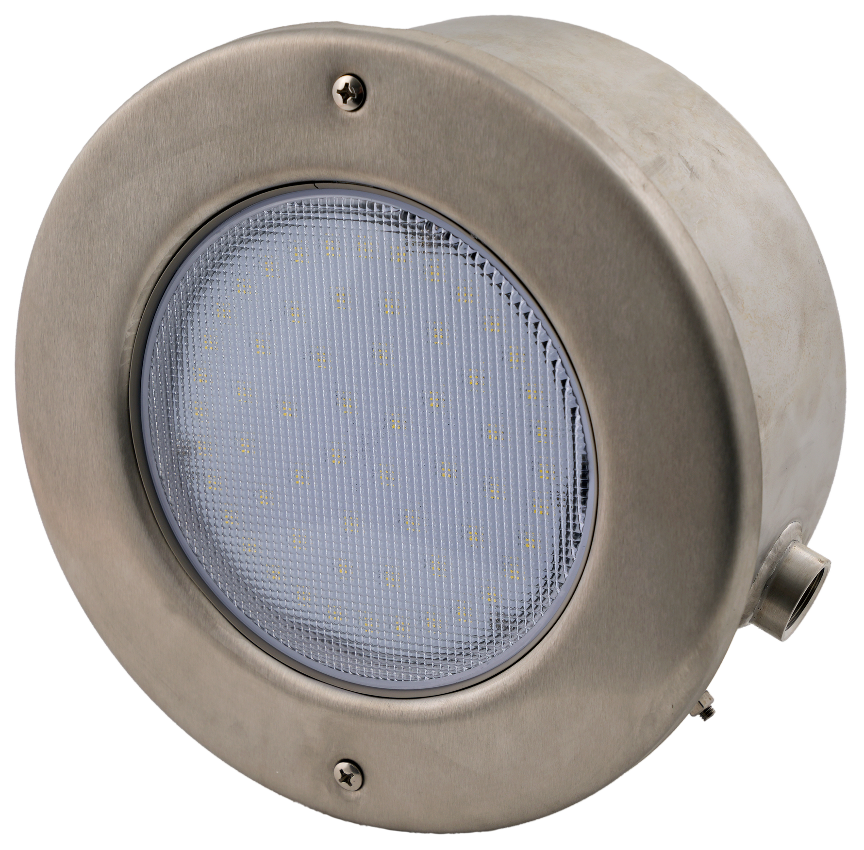 ScheinwerferUWS MAXI LED weiß 17,5 W 1.4571 Edelstahl komplett