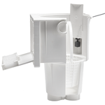 Skimmer Ocean De Luxe M5 Edelstahleinsätze A4 ABS weiss Doppellippendichtung Ocean-Einzelverpackung