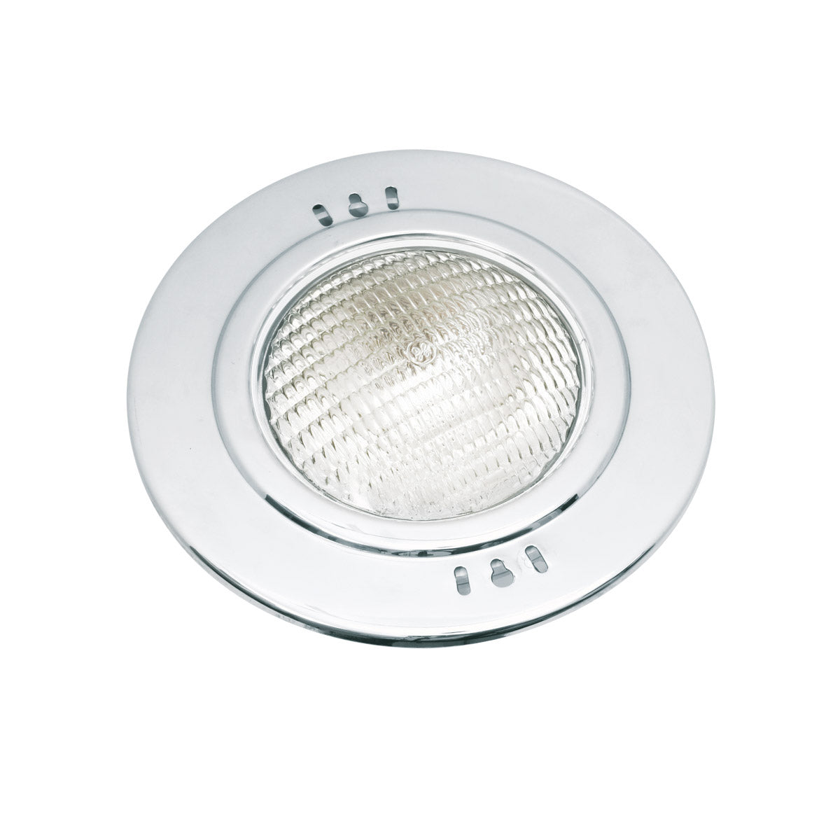 Unterwasserscheinwerfer Ocean® für Folienbecken 300W 12V ss316 Edelstahl Frontabdeckung + ABS-Gehäuse, mit Flanschset- mit Gewindebuchsen