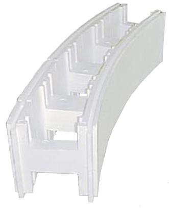 Iso-Massiv-Bogenschalstein Neptun PLUS H 30 1.000 x 250 x 300 mm