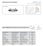 Heizungswärmetauscher HWT 35/42 KW V4A für Pool