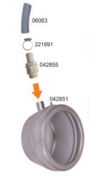 Einbaunische V4A für Folienbecken