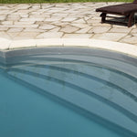 ACRYL Schwimmbadfolie deluxe , 165 cm,25m Rolle hellgrau