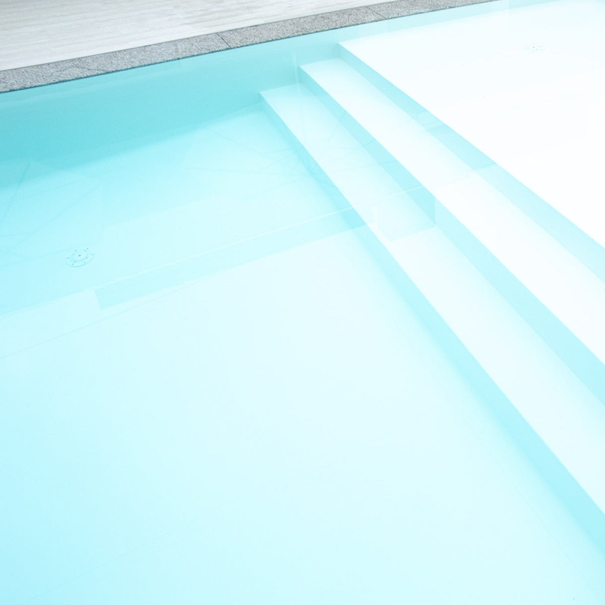 ACRYL Schwimmbadfolie deluxe , 165 cm,25m Rolle hellgrau