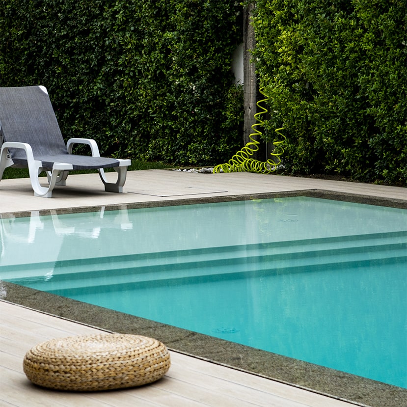 ACRYL Schwimmbadfolie deluxe , 165 cm,25m Rolle hellgrau