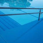 ACRYL Schwimmbadfolie deluxe , 165 cm,25m Rolle hellgrau