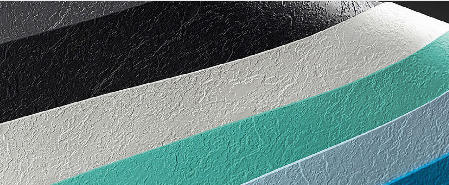 Renolit Alkorplan RELIEF Trittschutzfolie per lfm = 1,65m² Schwarz