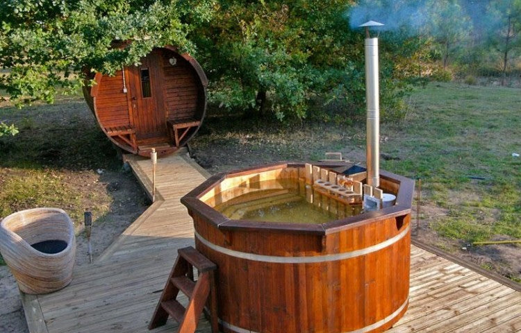 Ø 1,5 Hot Tub aus HOLZ