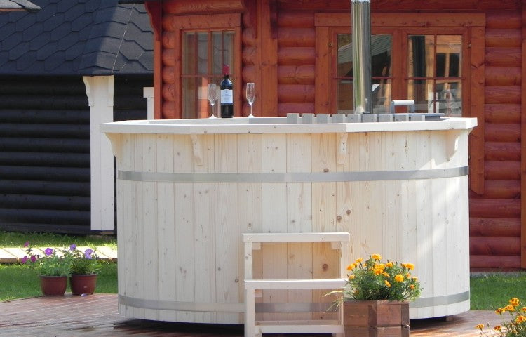 Ø 1,5 Hot Tub aus HOLZ