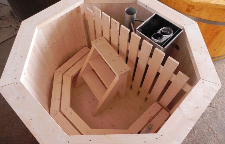 Ø 1,5 Hot Tub aus HOLZ