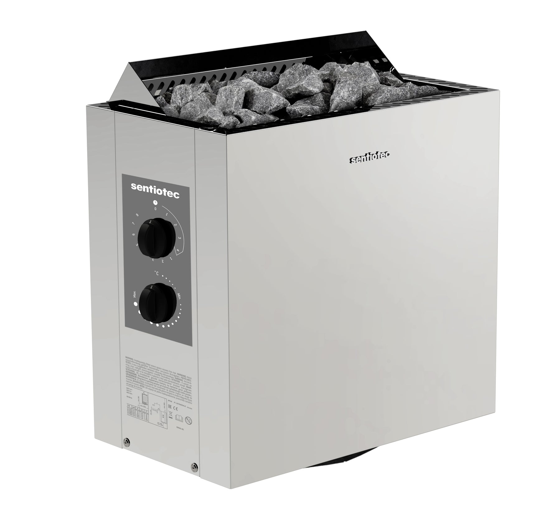 Saunaofen Finnisch Qubic  mit integrierter Steuerung von 4,5kW