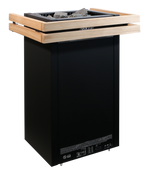 Harvia Virta 9,0 kW schwarz 400V ohne Reling