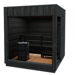 Außensauna Harvia Legend Set mit Elektrosaunaofen