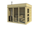 SAUNAWÜRFEL 2 X 3m