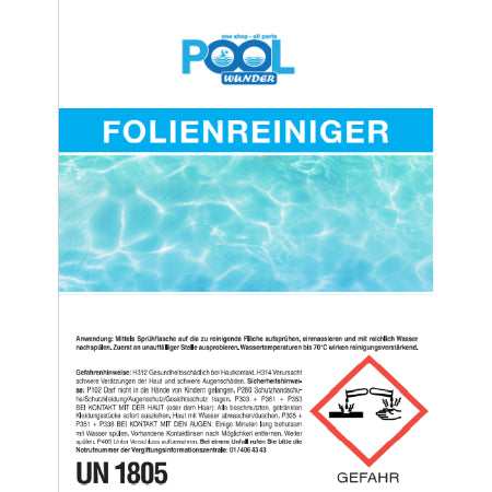 Folienreiniger und Fettreiniger