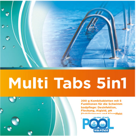 Multi Tabs 5in1 200g ciascuno, 1KG