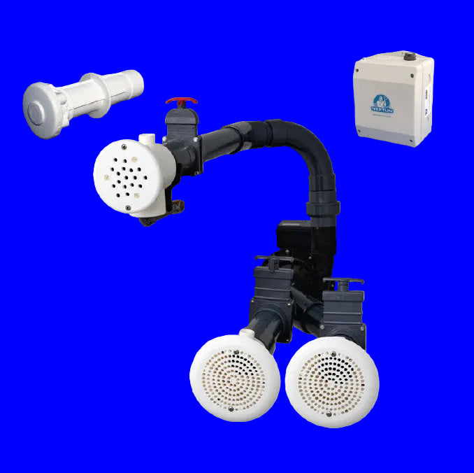 Neptun Fertigmontagesatz für Massagestation ABS 1,1kW/230V