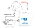 Schwalldusche V4A Cortina 500