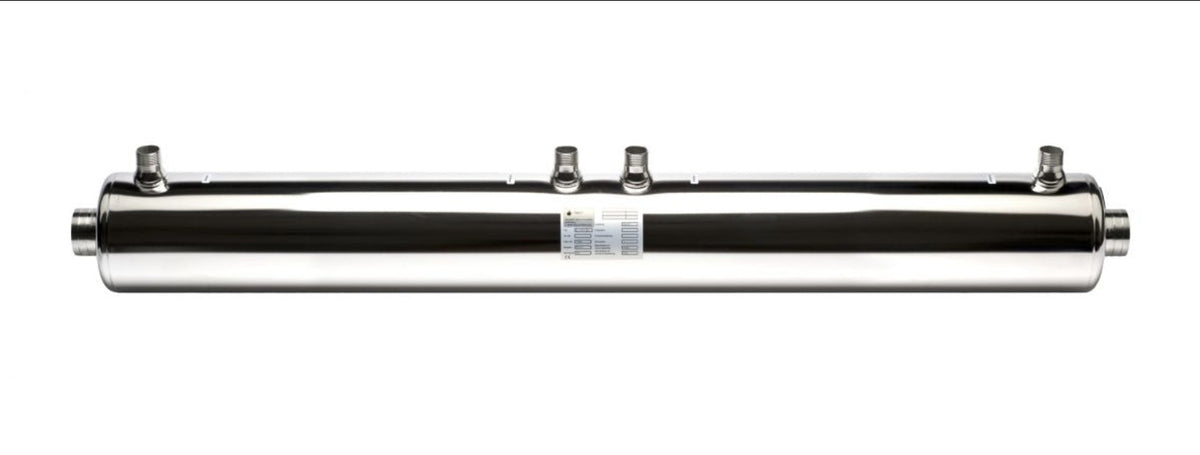 Heizungswärmetauscher HWT 182/210 KW V4A für Pool